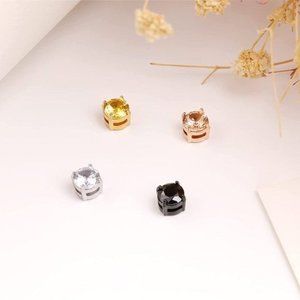 4 pairs    New Acupressure Lymphatic Drainage Magnetic Therapy Earrings …